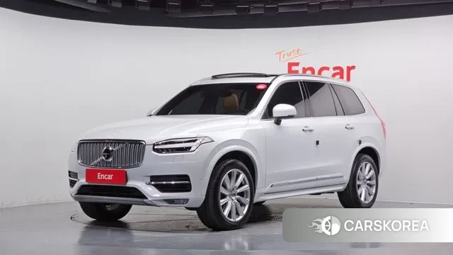 Volvo XC90 second Generation 2019 Белый из Кореи