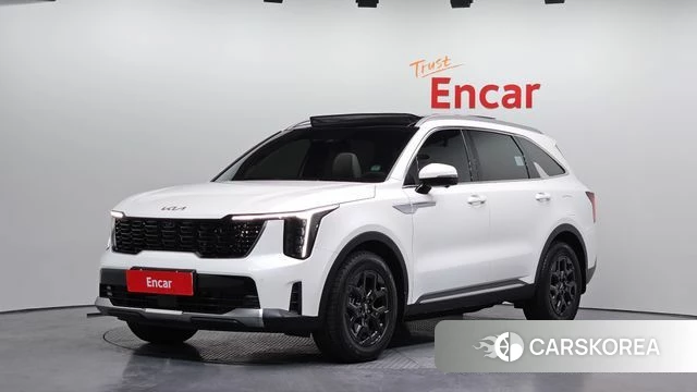 Kia The New Sorento 4th Generation 2023 Белый из Кореи
