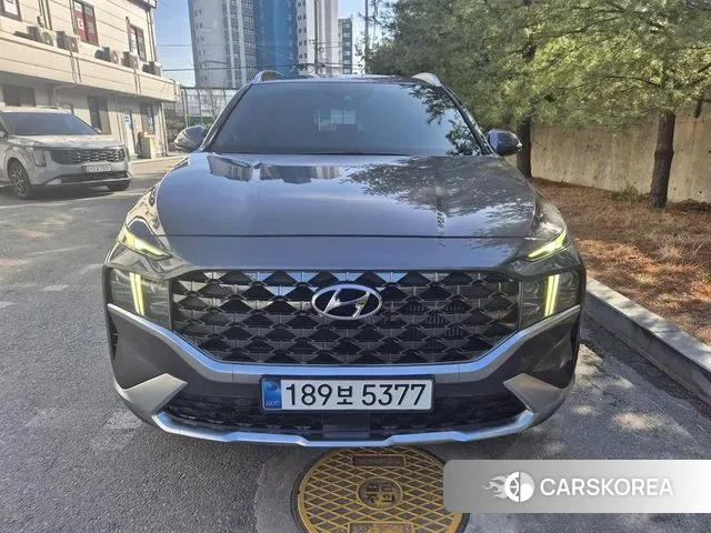 Hyundai The New Santa Fe 2021 Серый из Кореи
