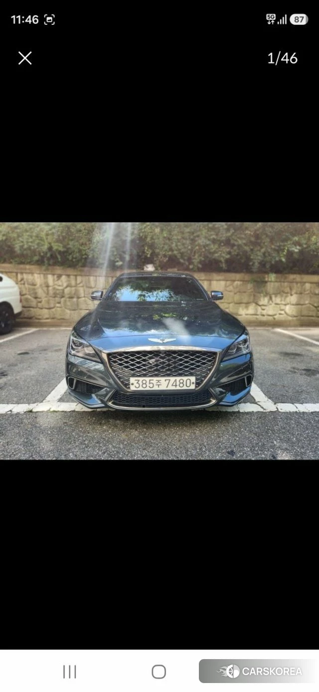 Genesis G80 2019 Серый из Кореи