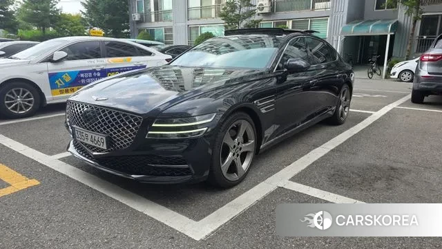 Genesis G80 (RG3) 2020 Черный из Кореи