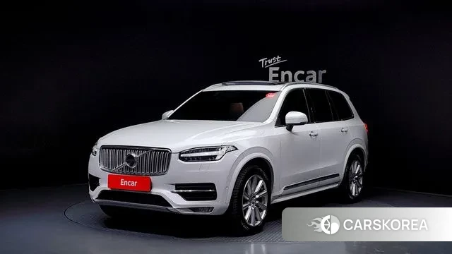 Volvo XC90 second Generation 2019 Белый из Кореи
