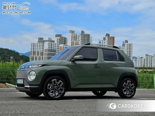 Hyundai Casper 2024 Светло-зеленый из Кореи