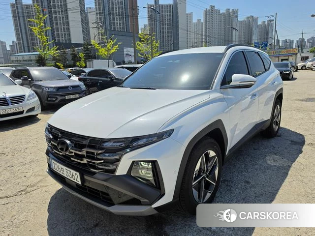 Hyundai The New Tucson Hybrid (NX4) 2025 Белый из Кореи