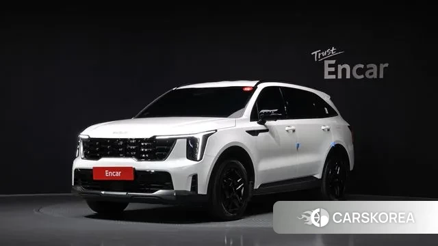 Kia The New Sorento 4th Generation 2023 Белый из Кореи