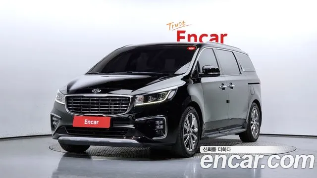 Kia The New Carnival 2018 Черный из Кореи