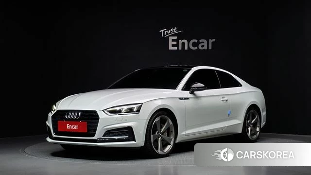 Audi A5 (F5) 2019 Белый из Кореи