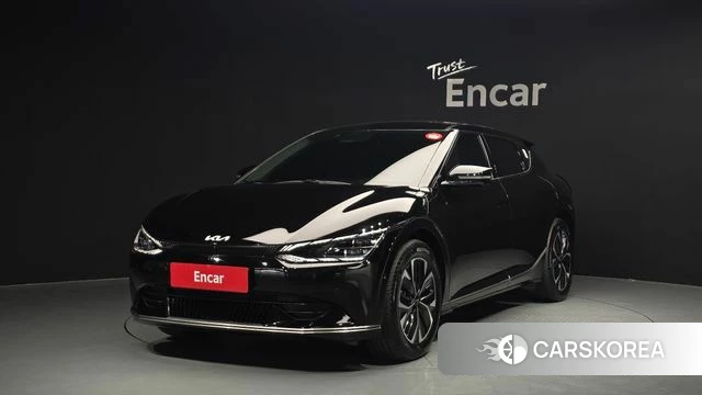 Kia EV6 2023 Черный из Кореи