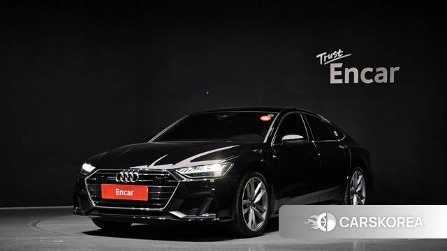 Audi A7 (4K) 2021 Черный из Кореи