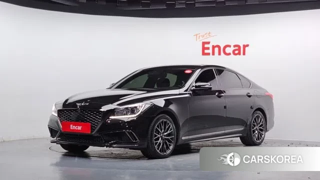 Genesis G80 2018 Черный из Кореи