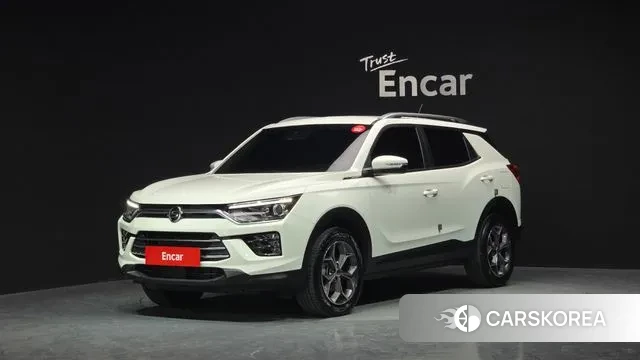 Ssangyong Beautiful Korando 2020 Белый из Кореи