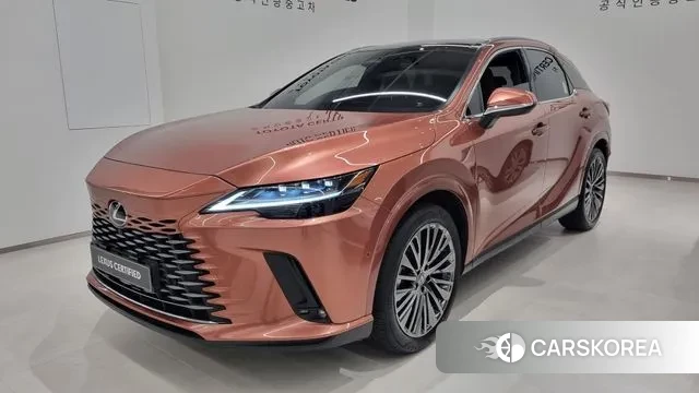 Lexus RX350h 5th generation 2025 Оранжевый из Кореи