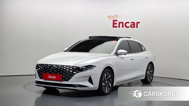 Hyundai The New Grandeur IG Hybrid 2021 Белый из Кореи