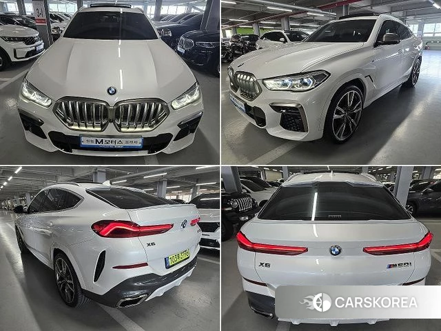 BMW X6 (G06) 2022 Белый из Кореи