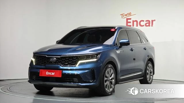 Kia Sorento 4th Generation 2021 Синий из Кореи