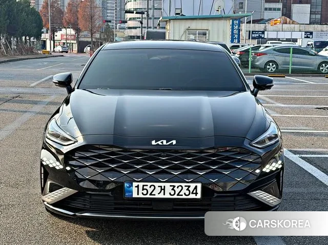 Kia K8 2022 Черный из Кореи