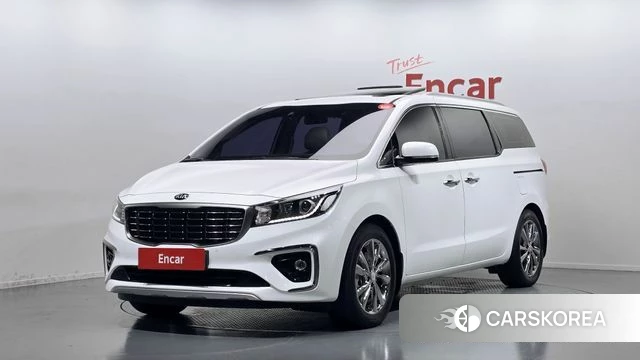 Kia The New Carnival 2019 Белый из Кореи
