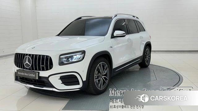 Mercedes-Benz GLB-Class X247 2025 Белый из Кореи
