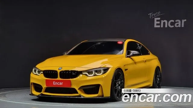 BMW M4 (F82) 2019 Желтый из Кореи