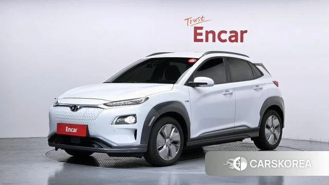 Hyundai Kona Electric 2020 Белый из Кореи
