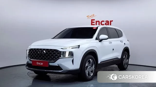Hyundai The New Santa Fe 2023 Белый из Кореи