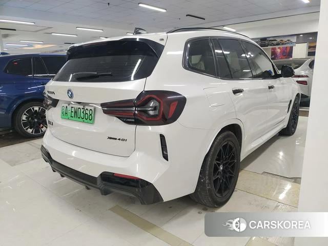 BMW iX3 2023 Белый из Китая