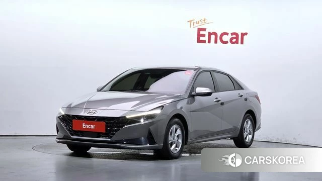 Hyundai Avante (CN7) 2021 Серый из Кореи