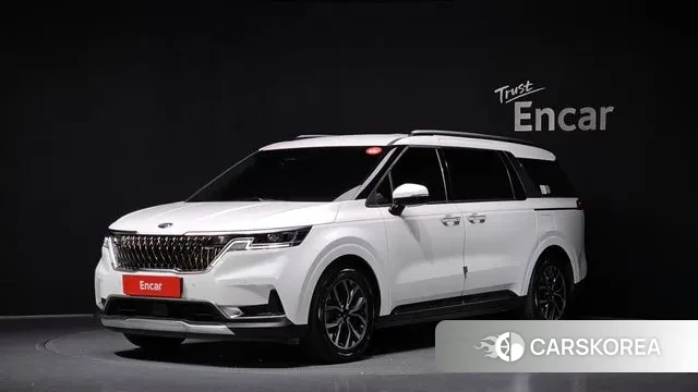 Kia Carnival 4th generation 2021 Белый из Кореи