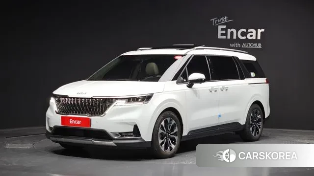 Kia Carnival 4th generation 2021 Белый из Кореи