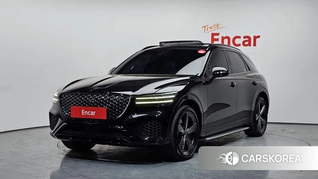 Genesis GV70 2022 Черный из Кореи