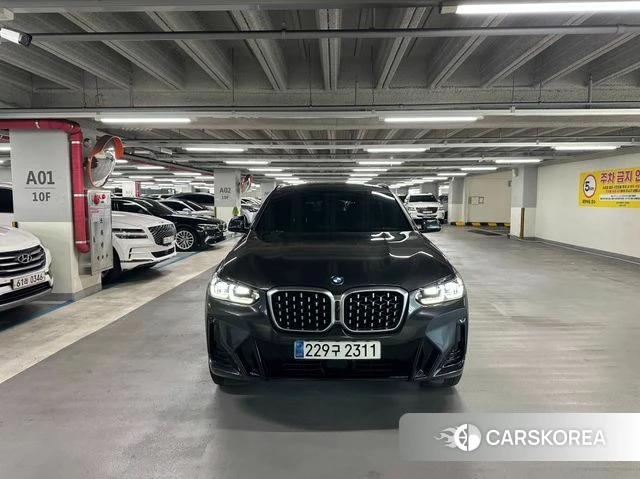 BMW X4 (G02) 2023 Серый из Кореи