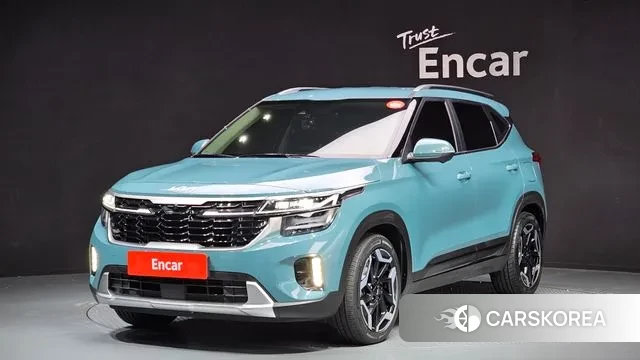 Kia The New Seltos 2022 Синий нефрит из Кореи