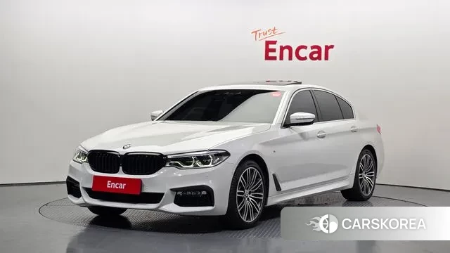 BMW 5 Series (G30) 2018 Белый из Кореи