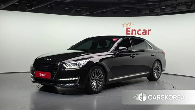 Genesis EQ900 2018 Черный из Кореи