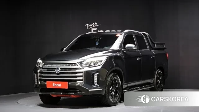 Ssangyong The New Rexton Sport 2021 Серый из Кореи