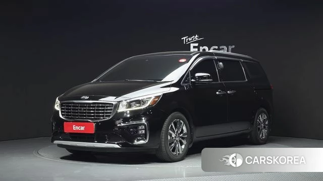 Kia The New Carnival 2018 Черный из Кореи