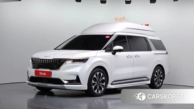 Kia Carnival 4th generation 2021 Белый из Кореи