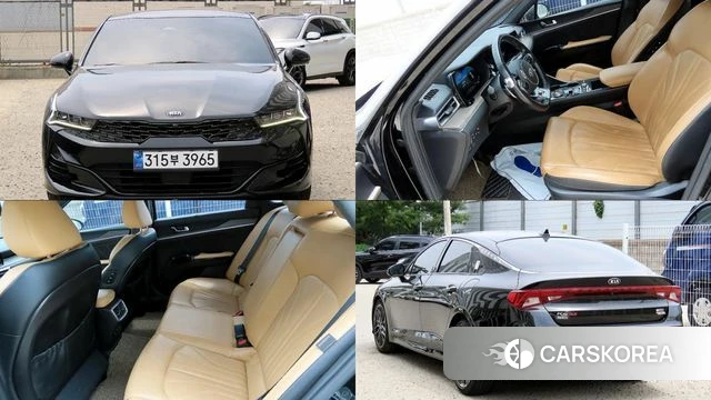 Kia K5 3rd generation 2021 Черный из Кореи