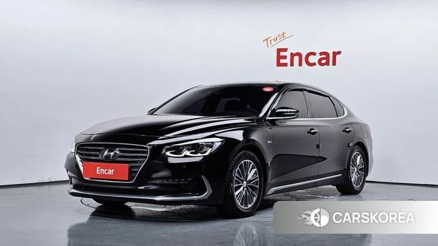Hyundai Grandeur IG Hybrid 2019 Черный из Кореи