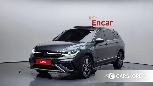 Volkswagen Tiguan Allspace 2023 Серый из Кореи