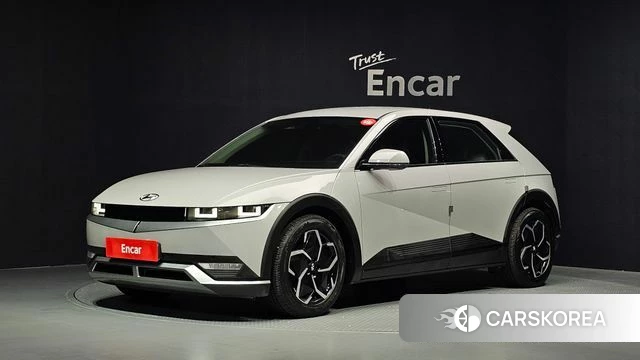 Hyundai Ionic 5 2023 Серебристо-серый из Кореи