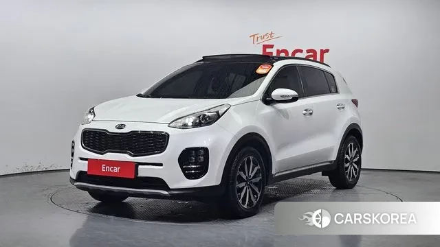 Kia Sportage 4th Generation 2018 Белый из Кореи