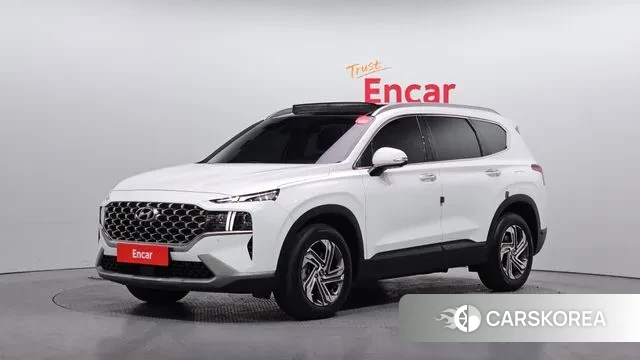 Hyundai The New Santa Fe 2022 Белый из Кореи