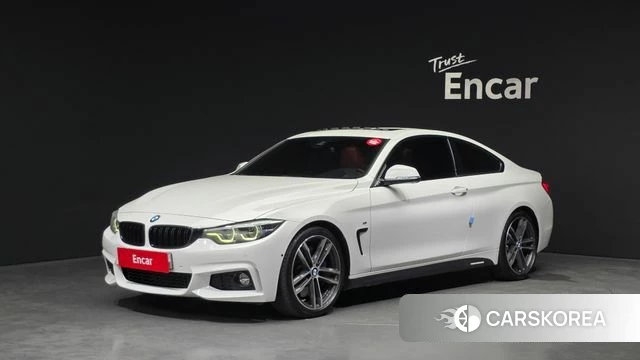 BMW 4 Series (F32) 2019 Белый из Кореи