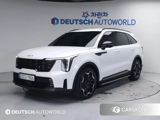 Kia The New Sorento 4th Generation 2023 Белый из Кореи