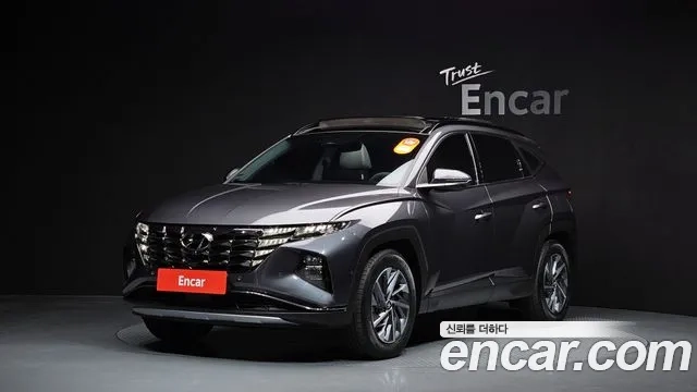 Hyundai Tucson Hybrid (NX4) 2021 Серый из Кореи