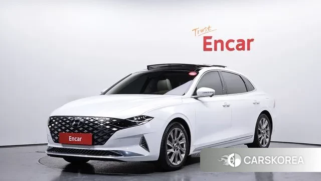 Hyundai The New Grandeur IG Hybrid 2020 Белый из Кореи