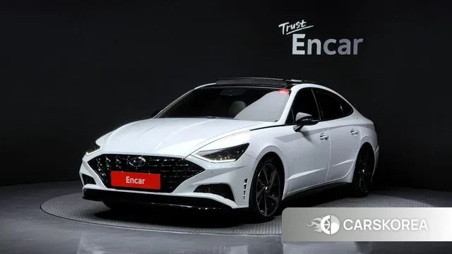 Hyundai Sonata (DN8) 2023 Белый из Кореи