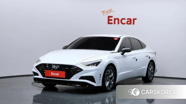 Hyundai Sonata (DN8) 2022 Белый из Кореи