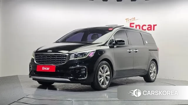 Kia The New Carnival 2018 Черный из Кореи